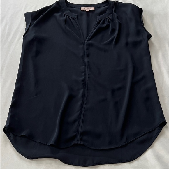 Philosophy Navy Blouse - Picture 1 of 4